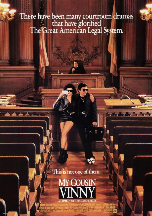 My Cousin Vinny Movie Poster - Classic 90's Vintage Poster Print