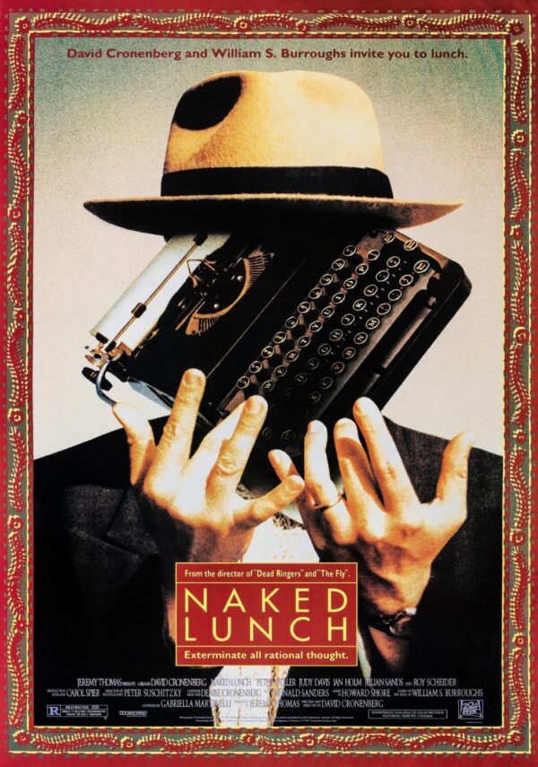 Naked Lunch Japanese Movie Poster - Classic 90's Vintage Poster Print