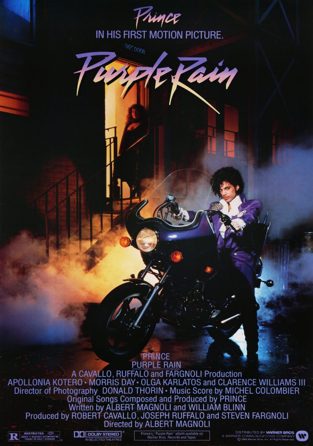 Purple Rain Movie Poster - Classic 80's Vintage Poster Print - prints4u