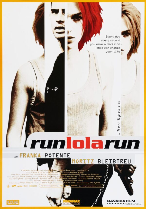 Run Lola Run Movie Poster - Classic 90's Vintage Poster Print