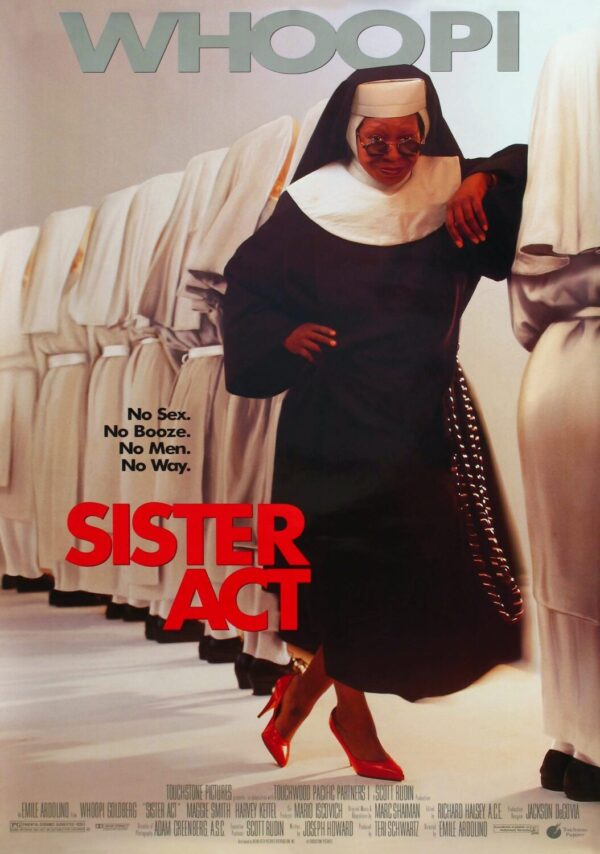 Sister Act Movie Poster - Classic 90's Vintage Poster Print
