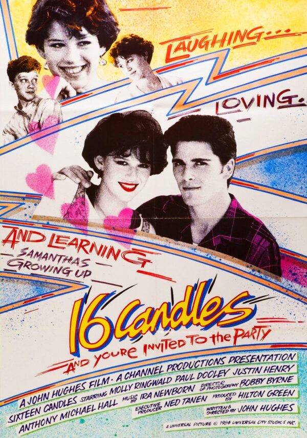 Sixteen Candles Movie Poster - Classic 80's Vintage Poster Print