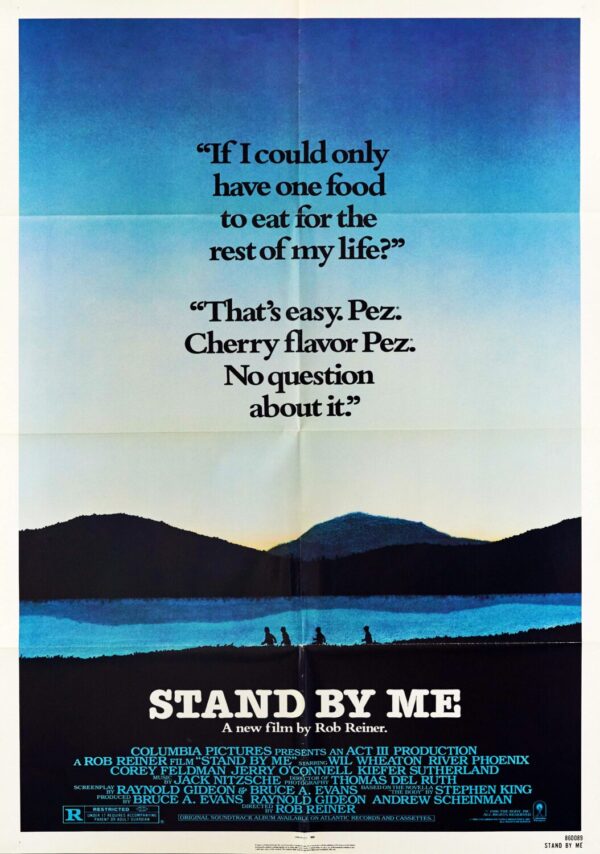 Stand By Me Movie Poster - Classic 80's Vintage Poster Print
