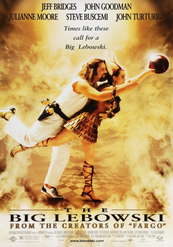 The Big Lebowski Movie Poster - Classic 90's Vintage Poster