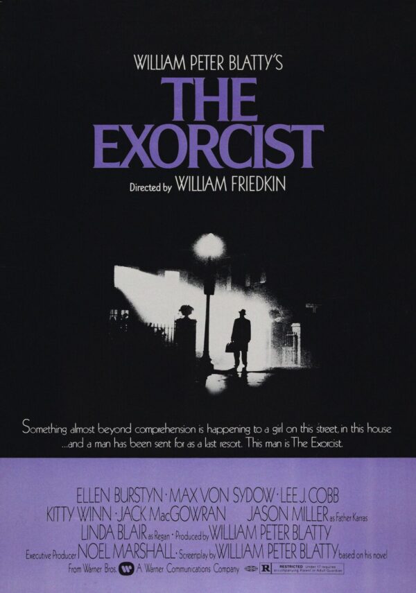 The Exorcist Movie Poster - Classic 70's Vintage Poster Print