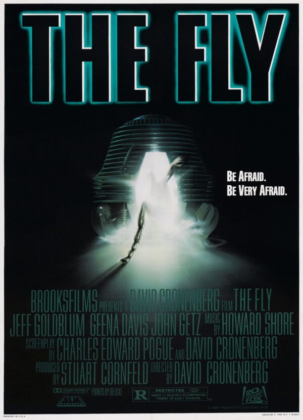 The Fly Movie Poster - Classic 80's Vintage Poster Print