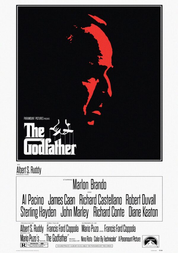 The Godfather Part II Movie Poster - Classic 70's Vintage Poster