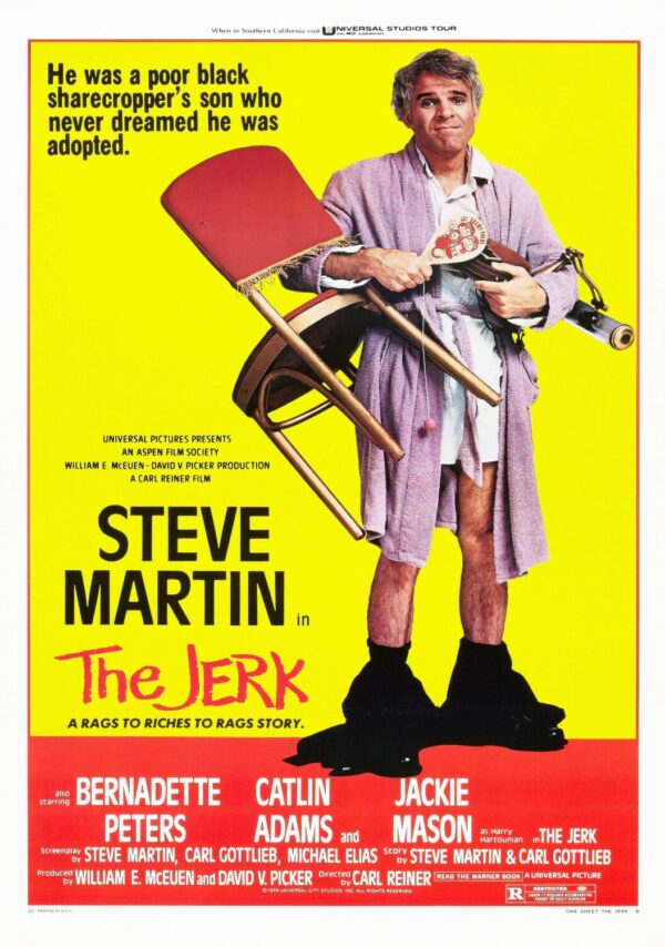 The Jerk Movie Poster - Classic 70's Vintage Poster Print