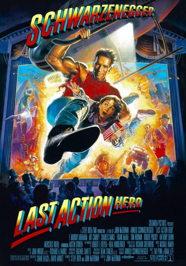 Last Action Hero Movie Poster - Classic 90's Vintage Poster Print