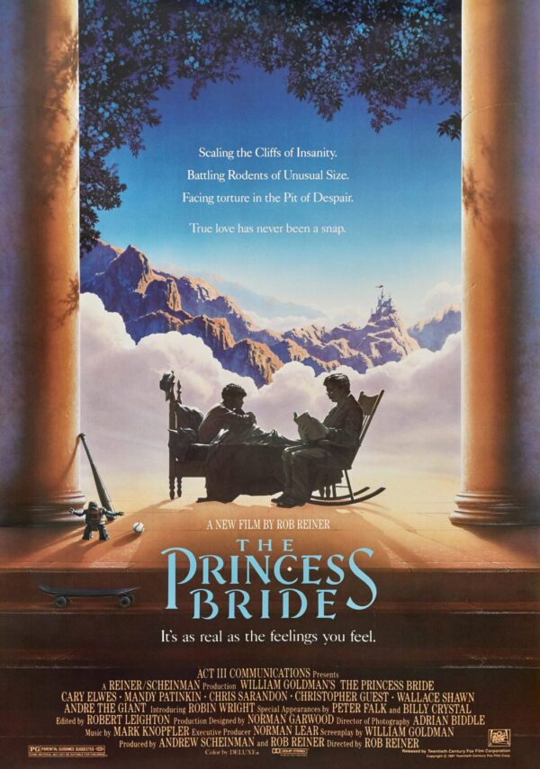 The Princess Bride Movie - Classic 80's Vintage Poster