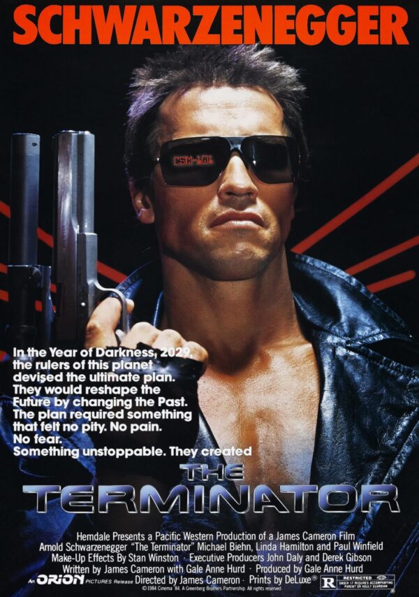 The Terminator Movie Poster - Classic 80's Vintage Poster