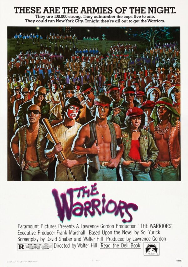 The Warriors Movie Poster - Classic 70's Vintage Poster Print
