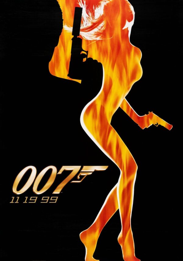 The World Is Not Enough (James Bond) Movie Poster - Classic 90's Vintage Poster Print