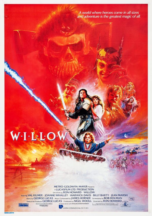 Willow Movie Poster - Classic 80's Vintage Poster Print