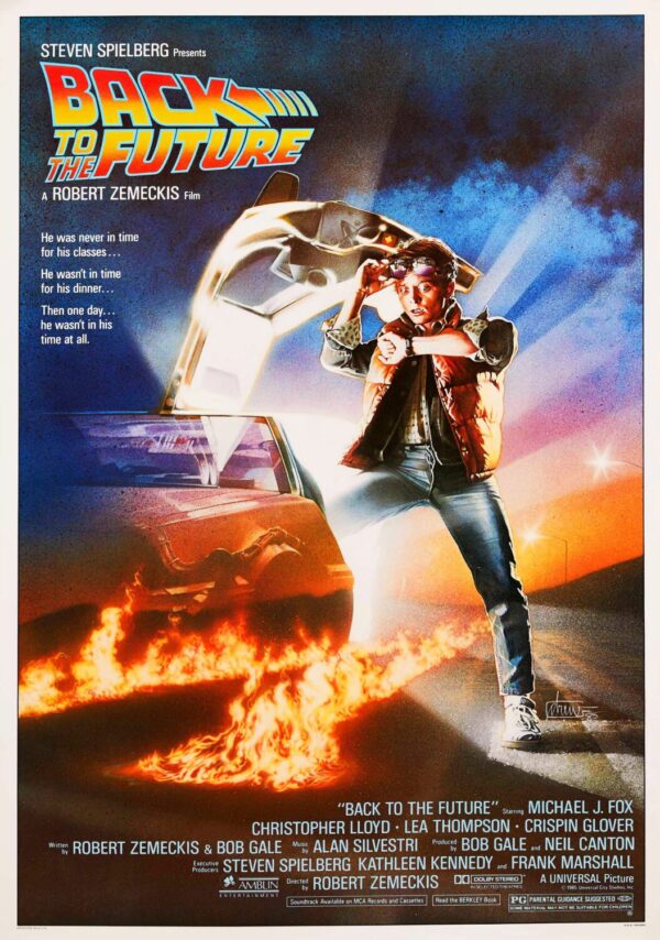 Back to the Future Part II Movie Poster - Classic 80's Vintage Poster