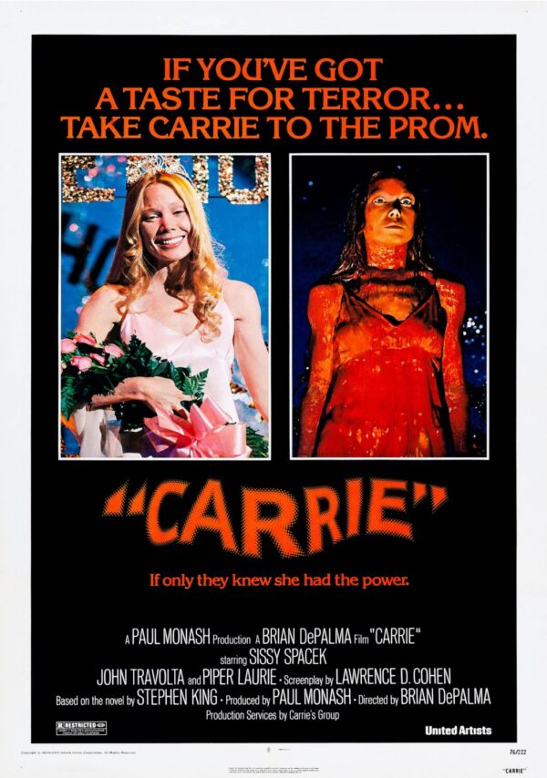 Carrie Movie Film Poster