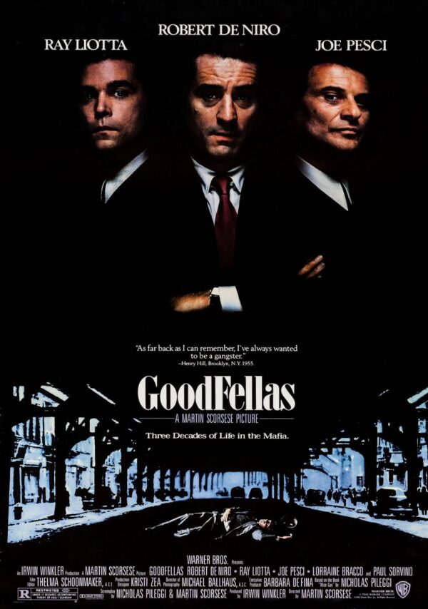 Goodfellas Movie Poster - Classic 90's Vintage Poster