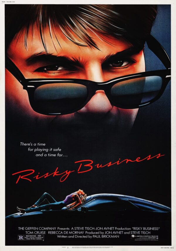 Risky Business Movie Poster - Classic 80's Vintage Poster Print