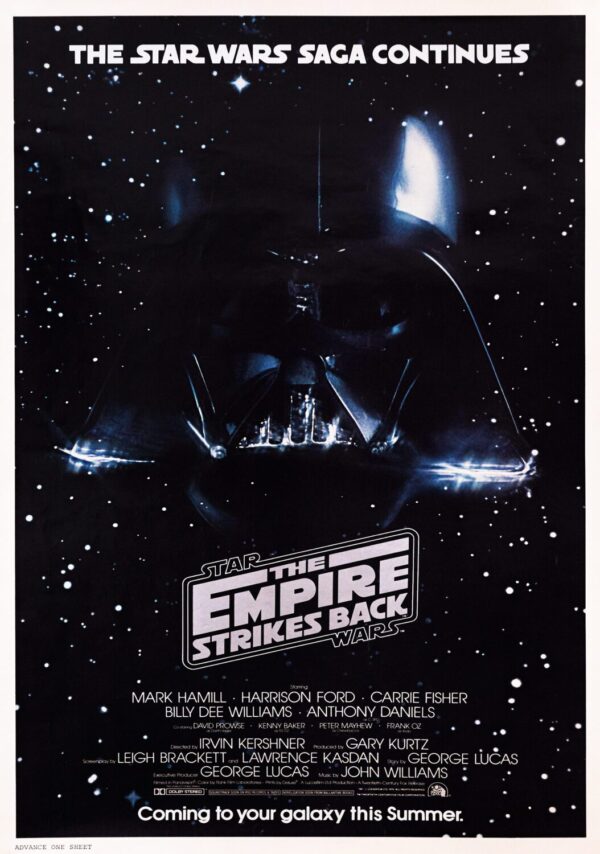 Star Wars Episode V - The Empire Strikes Back Movie Poster - Classic 80's Vintage Poster Print