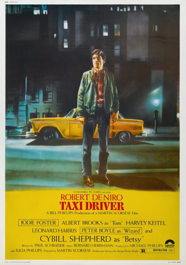 Taxi Driver Movie Poster - Classic 70's Vintage Poster