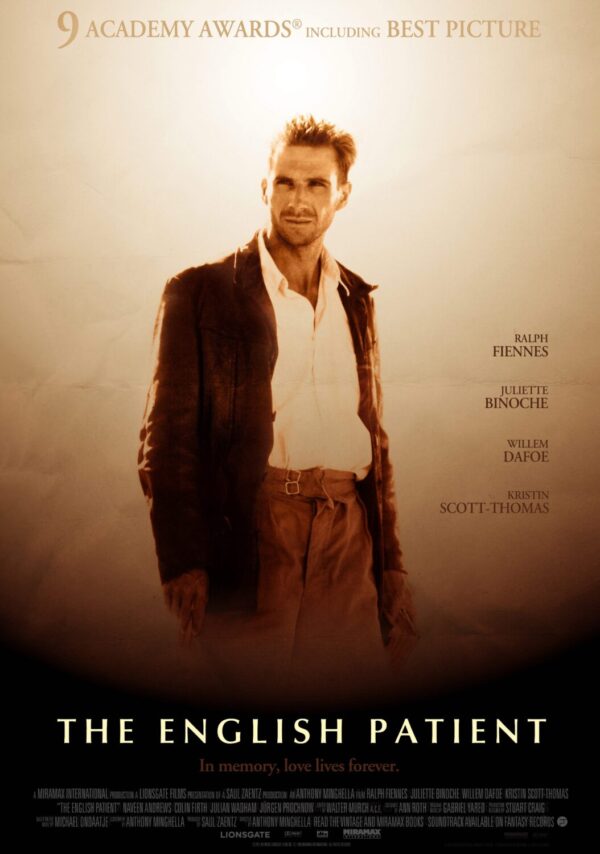 The English Patient Movie Poster - Classic 90's Vintage Poster Print