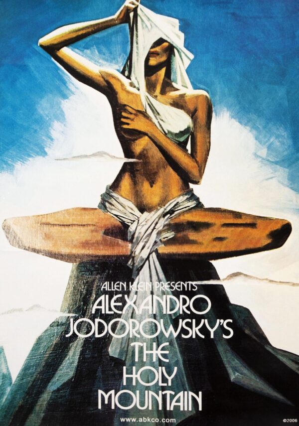 The Holy Mountain Movie Poster - Classic 70's Vintage Poster Print