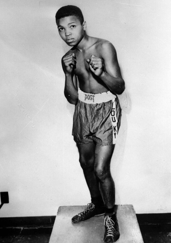 Muhammad Ali Cassius Clay, aged 12 Boxing Poster