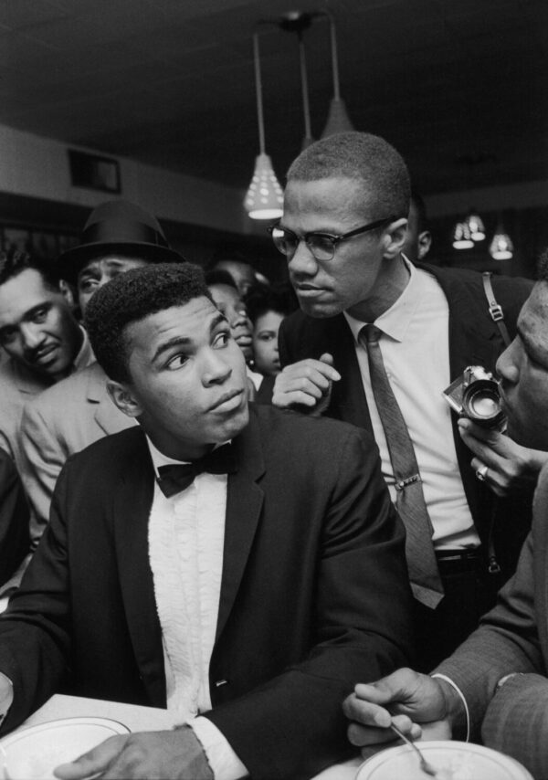 Muhammad Ali & Malcolm Boxing Poster