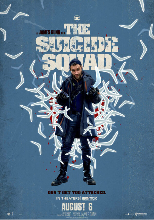 The Suicide Squad Movie Poster - Captain Boomerang (Jai Courtney) Print