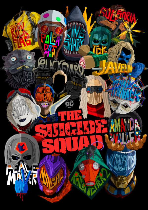 The Suicide Squad Movie Poster Print