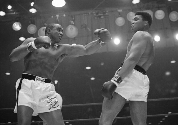Muhammad Ali Live: Sonny Liston Boxing Poster