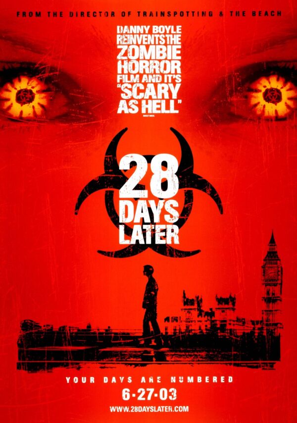 28 Days Later Movie Poster - Classic 00's Vintage Poster Print