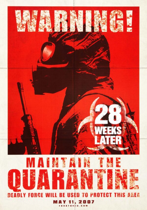 28 Weeks Later Movie Poster - Classic 00's Vintage Poster Print
