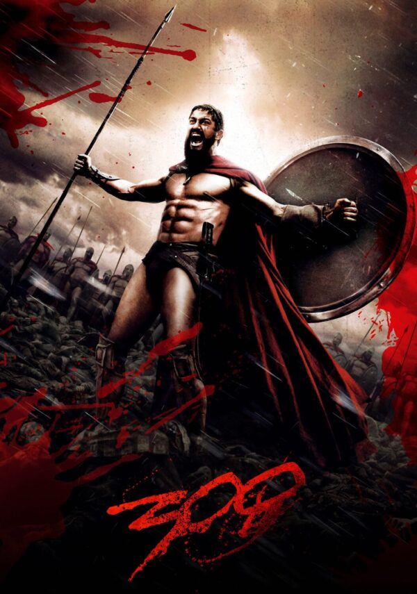 300 Movie Poster - Classic 00's Vintage Poster Print