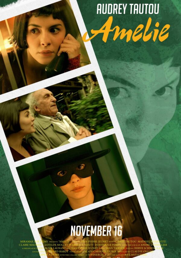 Amelie Movie Poster - Classic 00's Vintage Poster Print