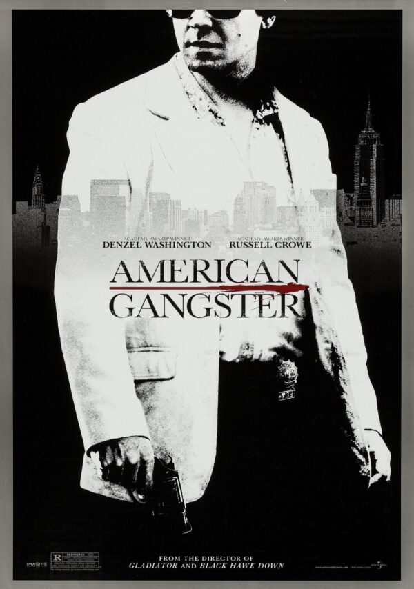 American Gangster Movie Poster - Classic 00's Vintage Poster Print