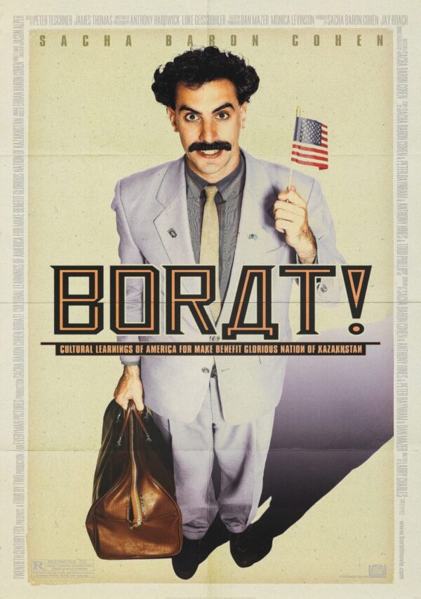 Borat Movie Poster - Classic 00's Vintage Poster