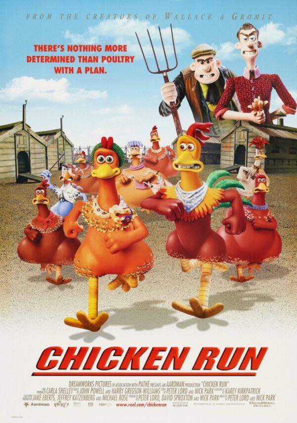 Chicken Run Movie Poster - Classic 00's Vintage Poster Print