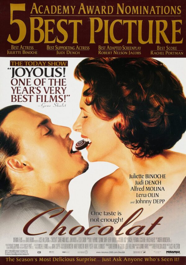 Chocolat Movie Poster - Classic 00's Vintage Poster Print