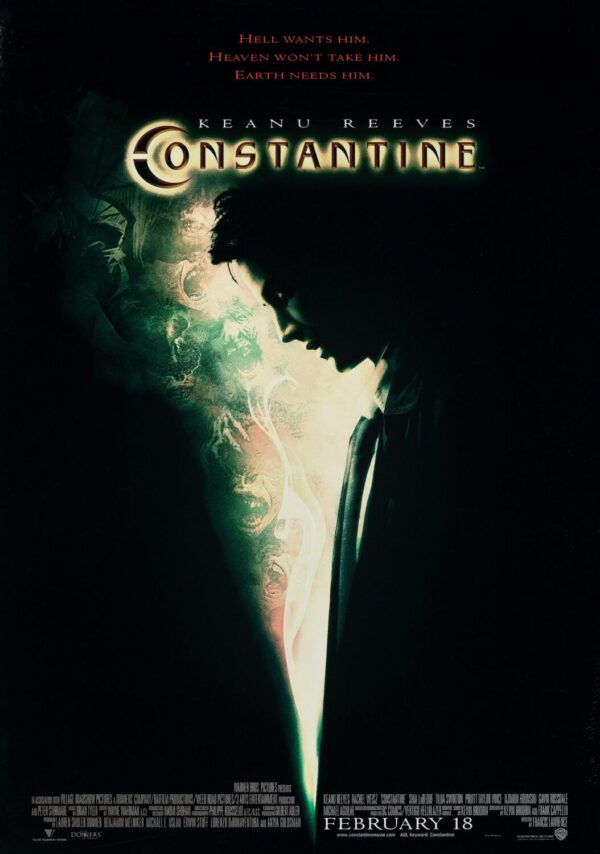Constantine Movie Poster - Classic 00's Vintage Poster Print
