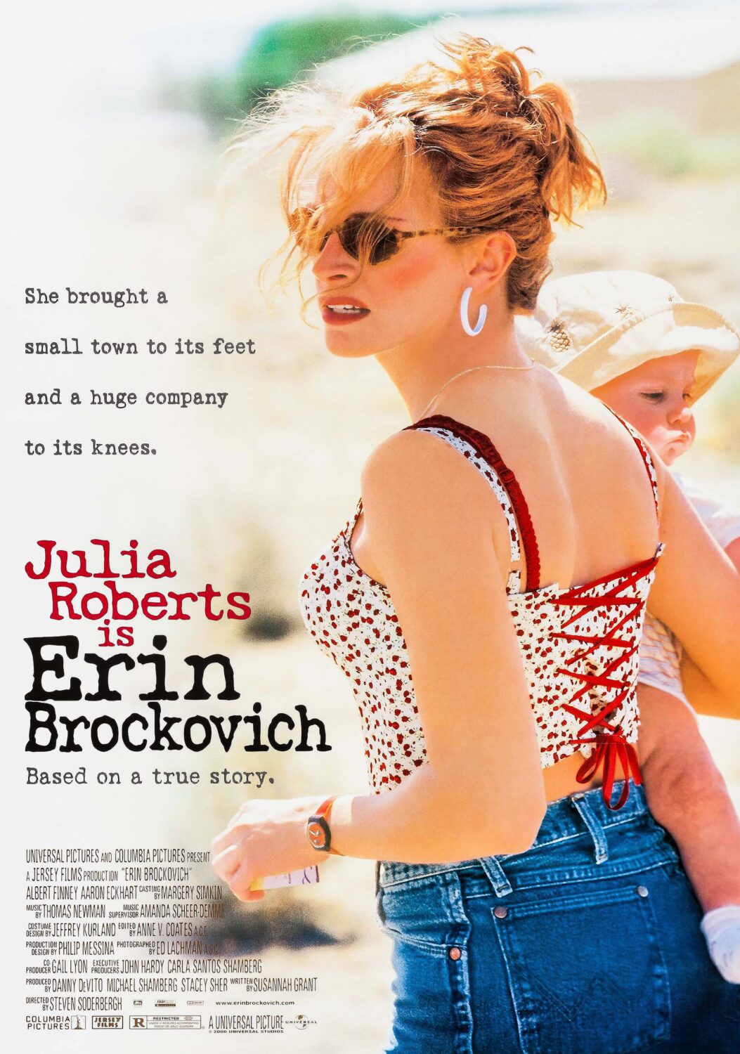 Erin Brockovich Movie Poster Classic 00s Vintage Poster Print Prints4u