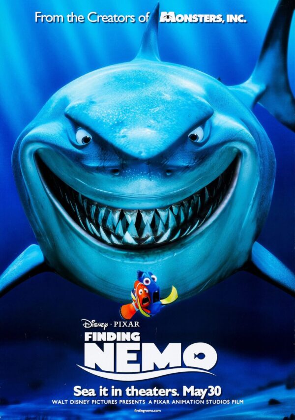 Finding Nemo Movie Poster - Classic 00's Vintage Poster Print