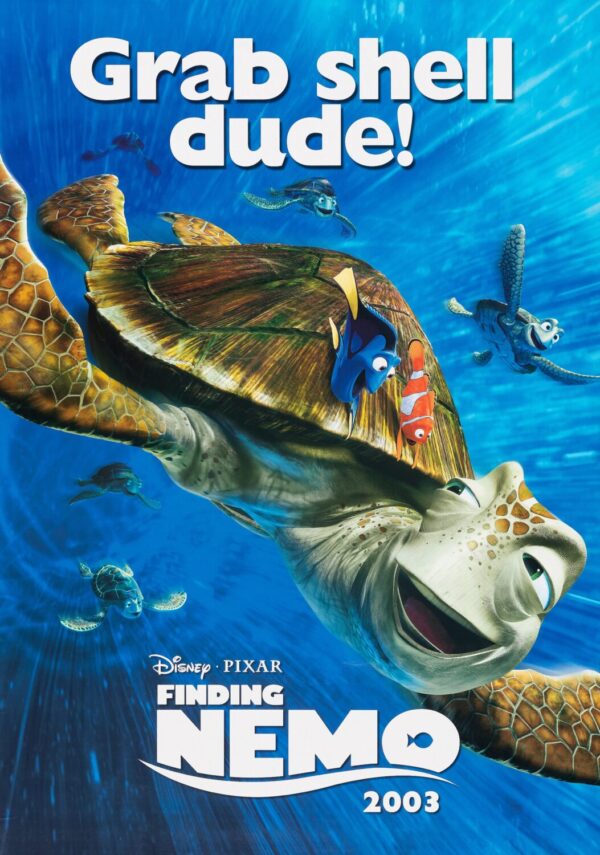 Finding Nemo Movie Poster - Classic 00's Vintage Poster Print