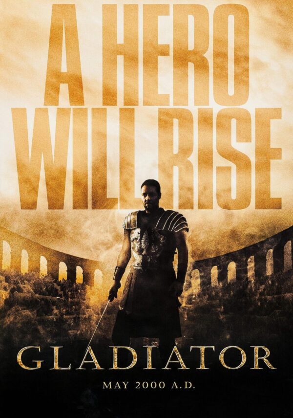 Gladiator Movie Poster - Classic 00's Vintage Poster Print