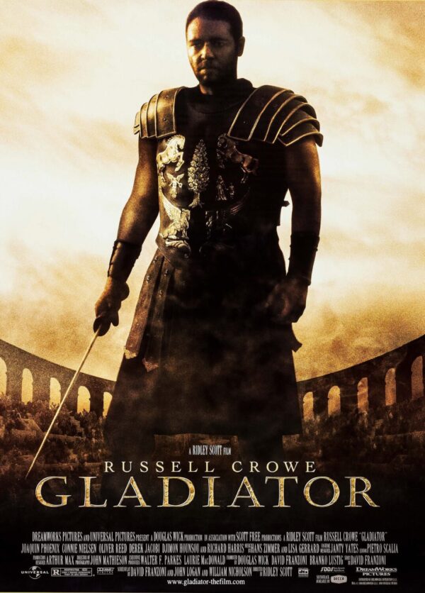 Gladiator Movie Poster - Classic 00's Vintage Poster
