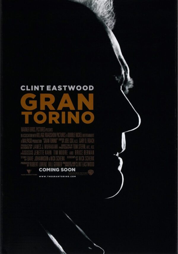 Gran Torino Movie Poster - Classic 00's Vintage Poster Print