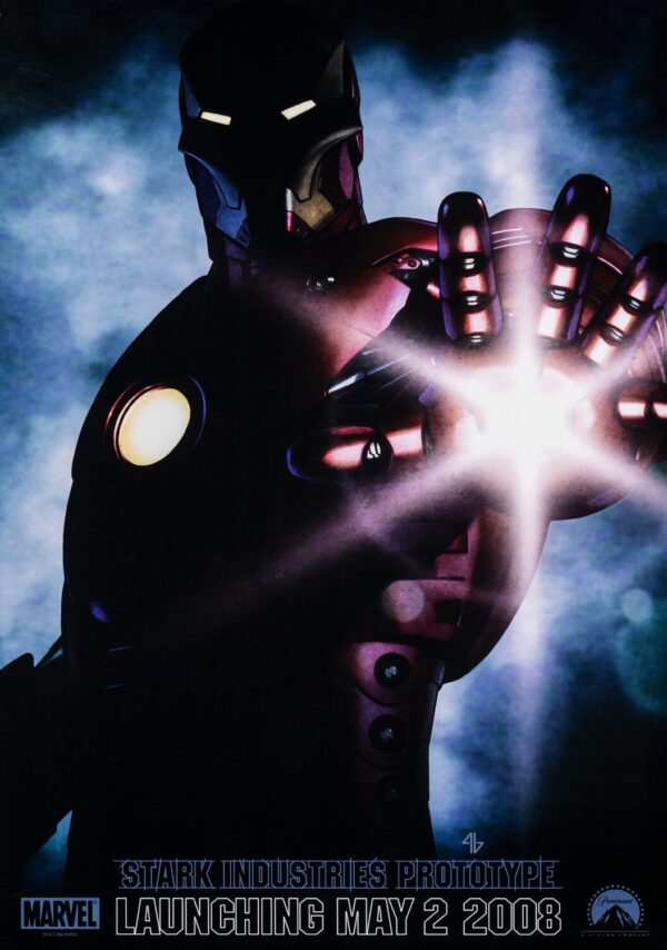 Iron Man Movie Poster - Classic 00's Vintage Poster Print
