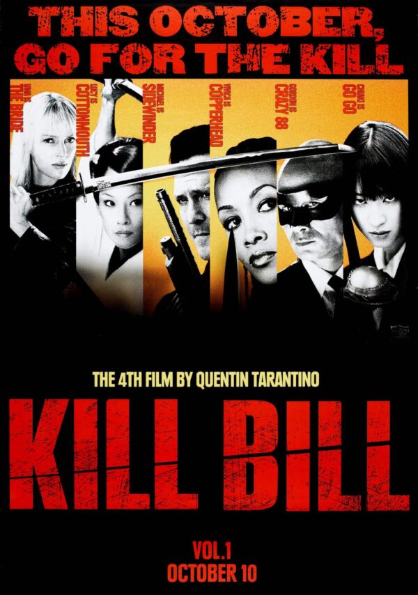 Kill Bill Vol. 1  Movie Poster - Classic 00's Vintage Poster Print