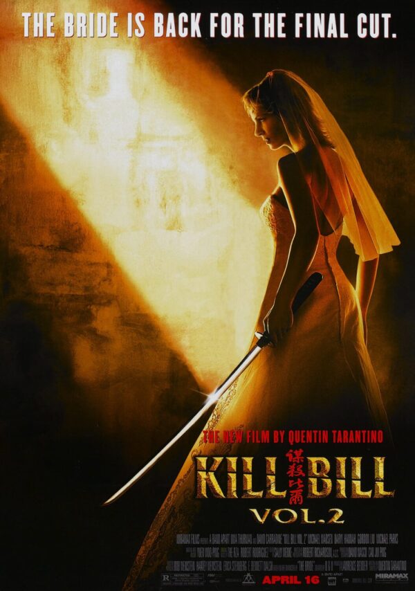 Kill Bill Vol. 2 Movie Poster - Classic 00's Vintage Poster Print