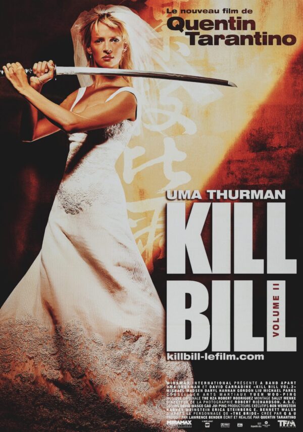 Kill Bill Vol. 2 Movie Poster - Classic 00's Vintage Poster Print